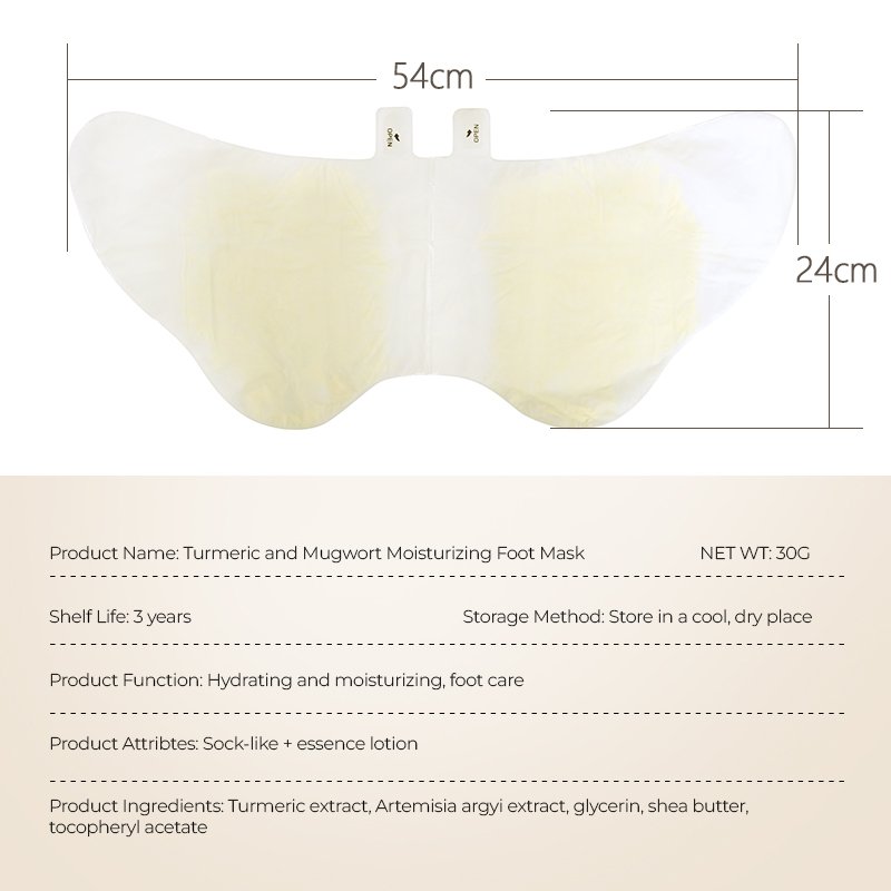 Soothing Moisturizing Foot Sheet Mask - 4
